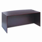 Valencia Series Bow Front Executive Desk Shell
