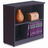 Valencia Series Bookcase/Storage Cabinet, 2 Shelves, 32w x 12d x 30h, MY