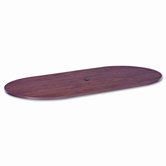 Valencia Series Racetrack Table Top, 72w x 36d, Medium Cherry