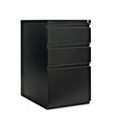 23" Three-Drawer Mobile Pedestal File with Full-Length Pull