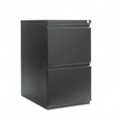23" Two-Drawer Mobile Pedestal File with Full-Length Pull