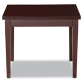Verona Series 24w x 24d x 20h Tables in Mahogany