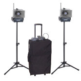 Half-Mile Hailer Kit with Wireless Powered Speakers