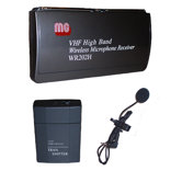 VHF Wireless Lapel and Headset Mic Kit