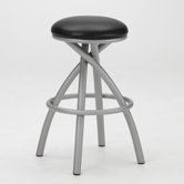 Apollo 34" Backless Swivel Extra Tall Bar Stool