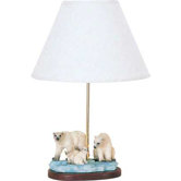 Polar Bear Table Lamp in Multicolor