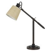 Rockwall Adjustable Table Lamp in Dark Bronze