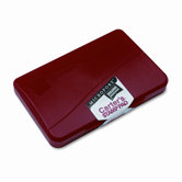 Micropore Stamp Pad, 4.25w x 2.75d, Red