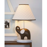 Blue Elephant Lamp