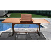 Airblade Rectangular Extension Dining Table