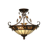Pebble Stone 2 Light Semi Flush Mount