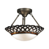 Hillcrest 2 Light Semi-Flush Mount