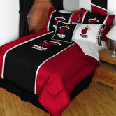 Miami Heat Sideline Comforter in Black