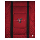 Texas Tech Sidelines Comforter