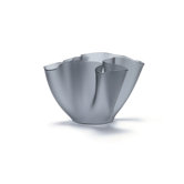 Cartoccio Vase Frosted Glass in Grey