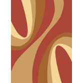 Torino Rose Swirls Rug