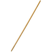 54" Wood Drilled Repair Rake Handle