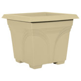 Southern Patio DP1510SD 15" Stone Medallion Deck Planter