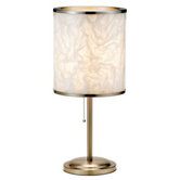 Papyrus  Table Lamp in Satin Steel