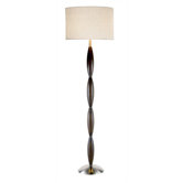 Twist Floor Lamp in Dark Walnut