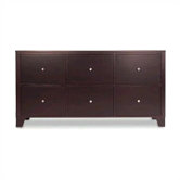 500 Series with Metal Knobs 6 Drawer Dresser
