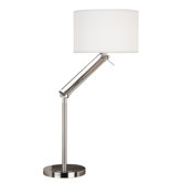 Hydra  Table Lamp in Brushed Steel