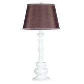 Coventry Table Lamp in Gloss White