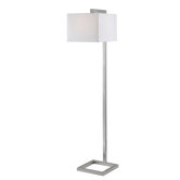 4 Square One Light Floor Lamp