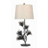 Balsam Table Lamp in Aged Bronze