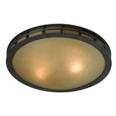 Pane 2 Light Floorush Mount