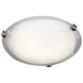 Aero  Flush Mount in Brushed Nickel