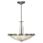 Lumen 3 Light Adjustable Inverted Pendant