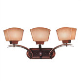 Oslo  Vanity In Burnished Copper And Black Cherry