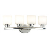 Bow Vanity Light in Polished Nickel