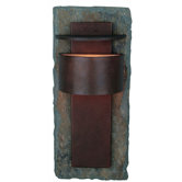 Pembrooke  Small Outdoor Wall Lantern in Copper