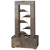 Water Drop Slate Tabletop Fountain