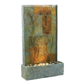 Copper Vines Slate Floor Fountain