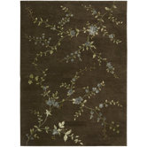Modern Elegance Brown Rug