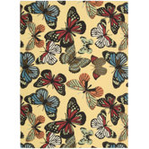 Home & Garden Yellow Rug