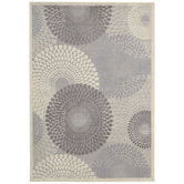 Graphic Illusions Grey Rug