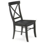 Cross Back Side Chair (Set of 2)