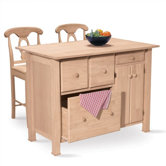 Unfinished Kitchen Island