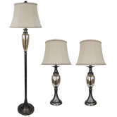 3 Piece Lamp Set