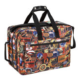 Vintage Hotel Nylon Rip Stop Convertible Boarding Tote