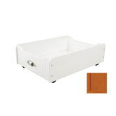 Trundle with Metal Handle in Honey