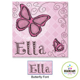 Personalized Butterfly Door Hanger