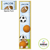 Personalized Sports Growth Chart