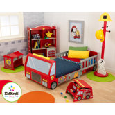 Firefighter Car Bedroom Collection