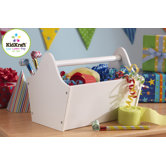 Toy Box Caddy in White
