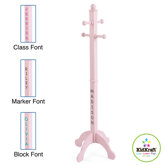 Personalized Deluxe Clothes Pole in Petal